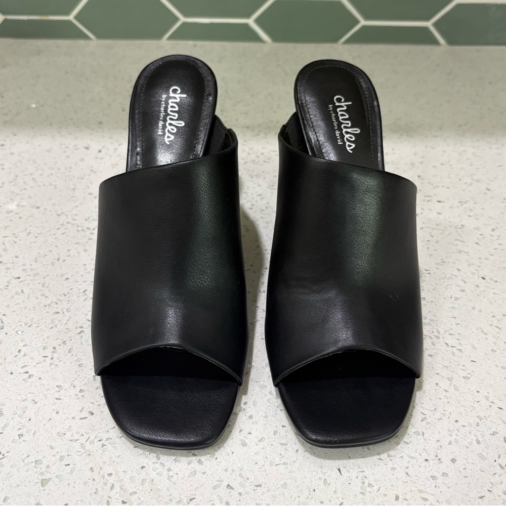 Charles Open-Toe Mules - Picture 2 of 4